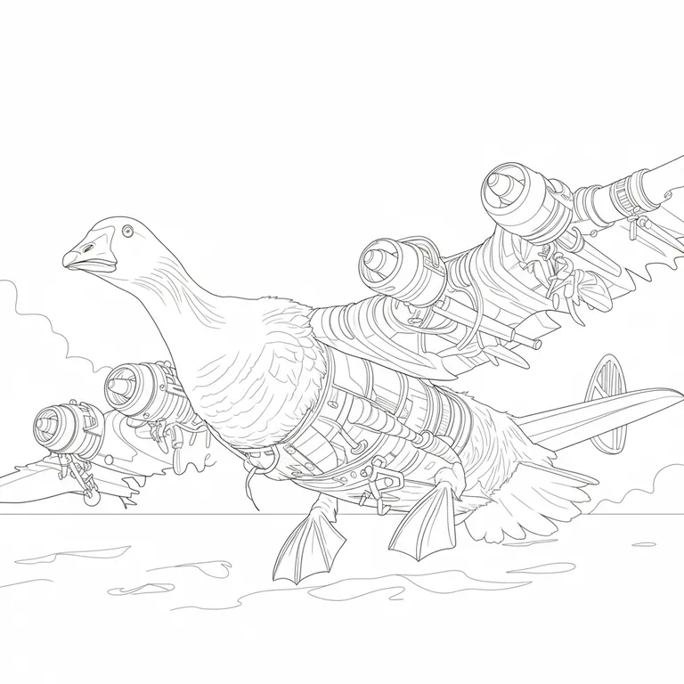 Bombombini Gusini Coloring Page