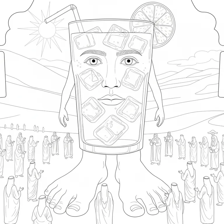 Brr Es Teh Patipum Coloring Page